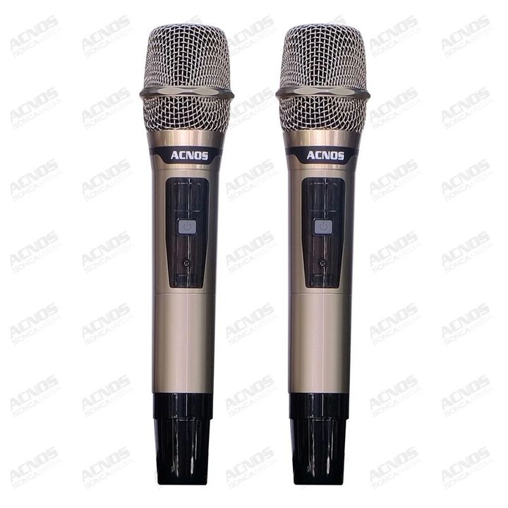 Loa xách tay di động Acnos CS450Alpha Mini karaoke, 150W (RMS) mic nhôm, chống hú, bộ nâng tiếng