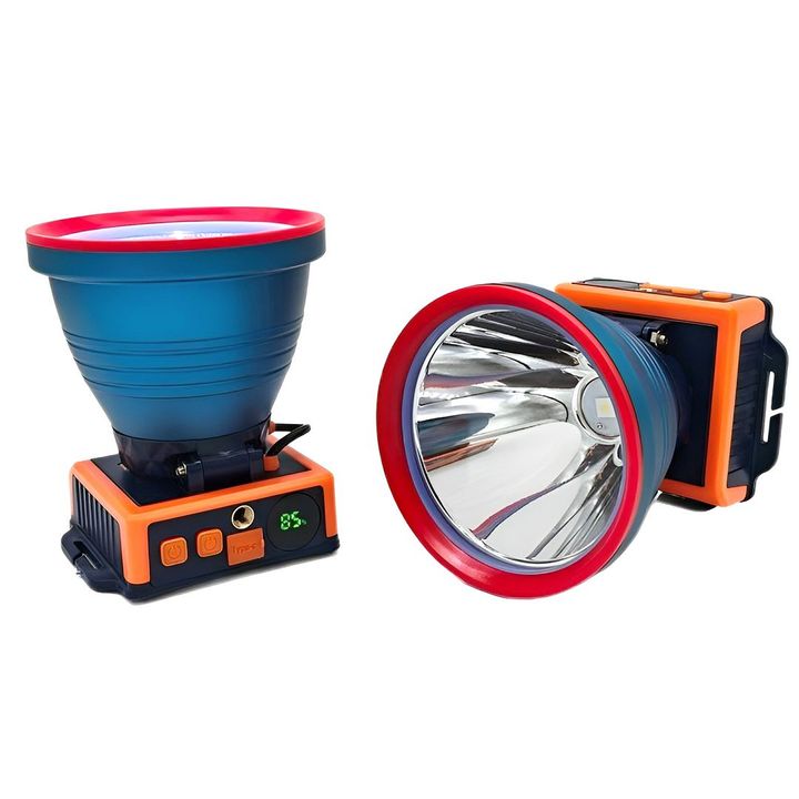 Đèn pin đội đầu GY-9551 công suất 2000W - chiếu sáng mạnh mẽ ánh trắng