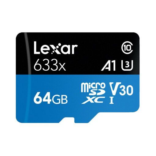 Thẻ nhớ Lexar 64GB 633x Micro SDXC Class 10 UHS-I 45 MB/s