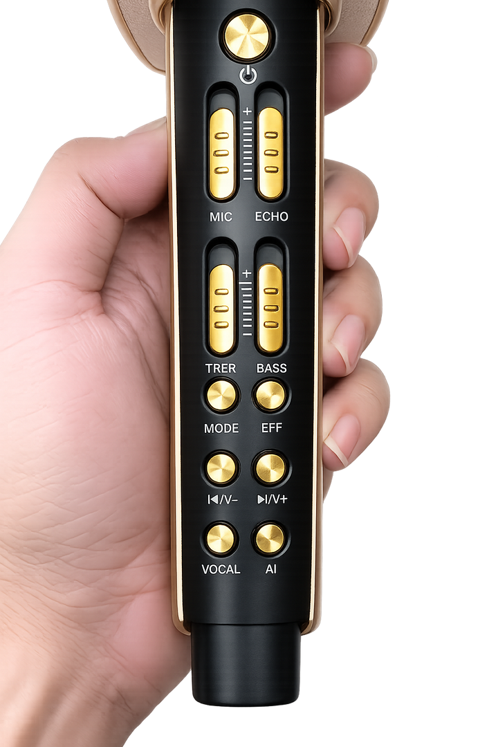 Micro YS - 98 hát Karaoke cầm tay kèm loa, có kèm 1 micro nhỏ, kết nối Bluetooth