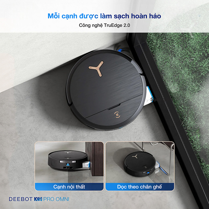 Robot hút bụi lau nhà Ecovacs Deebot X9 Pro Omni