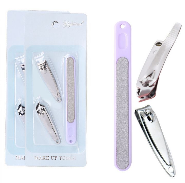 Bộ dụng cụ cắt và dũa móng tay 3 món tiện dụng