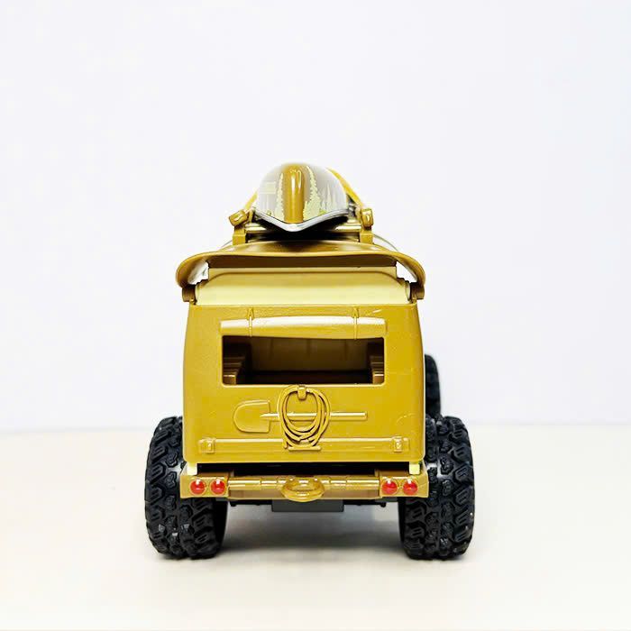 Mô hình xe địa hình cắm trại bánh lớn chất liệu hợp kim tỷ lệ 1:24