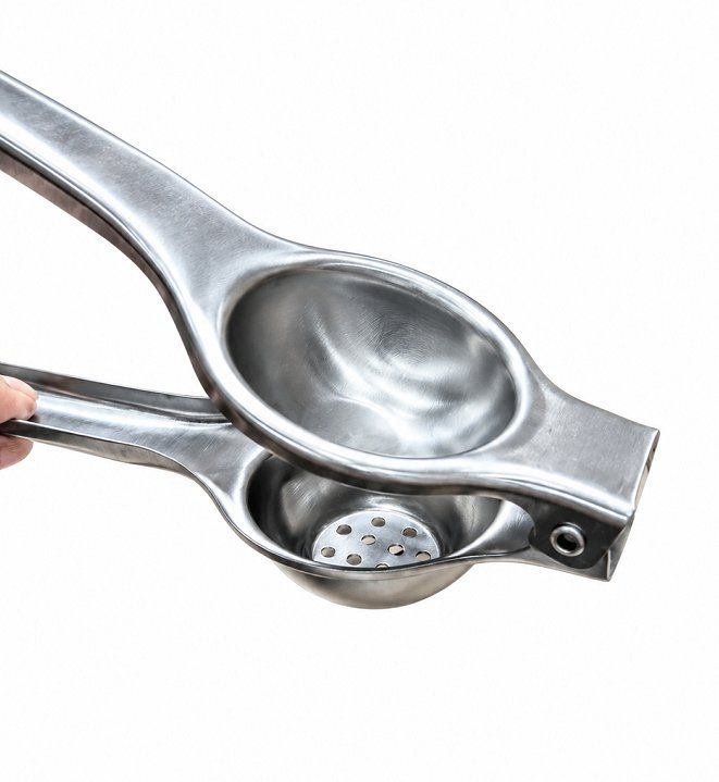 Dụng cụ ép chanh, ép tắc chất liệu Inox 304 không gỉ, an toàn cho thực phẩm