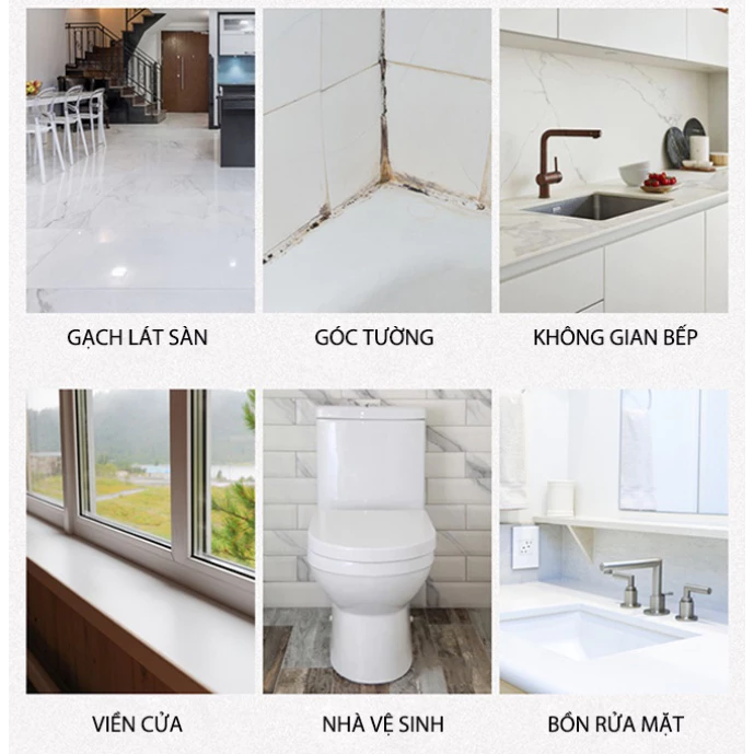 Bút sơn kẻ viền gạch LKB 6gr kháng nước chống ẩm mốc tiện dụng