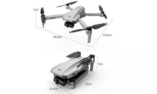 Flycam KF102- Camera 6K – 2 Gimbal Chống rung EIS