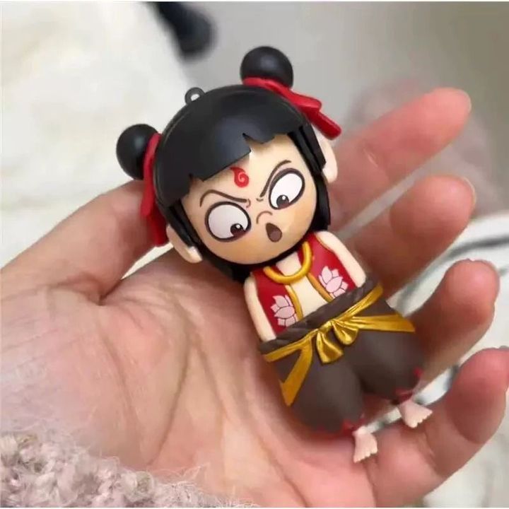 Đồ chơi móc khóa vô tri Natra ma đồng đại náo hải với 4 biểu cảm khuôn mặt