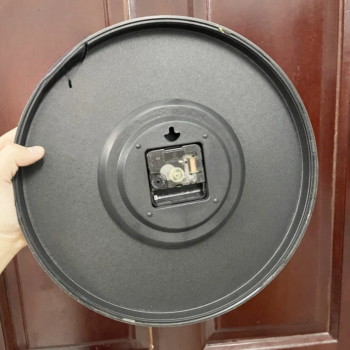 Đồng hồ treo tường hình mèo thần tài trang trí đẹp mắt