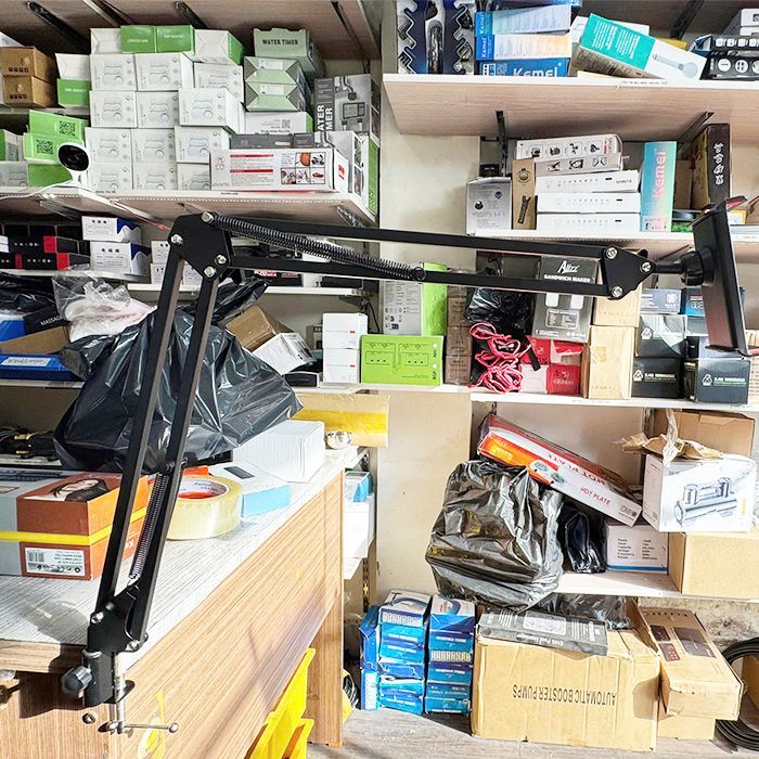 Chân kẹp đầu giường, kẹp bàn dùng cho ipad, máy tính bảng, điện thoại