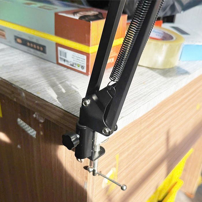 Chân kẹp đầu giường, kẹp bàn dùng cho ipad, máy tính bảng, điện thoại