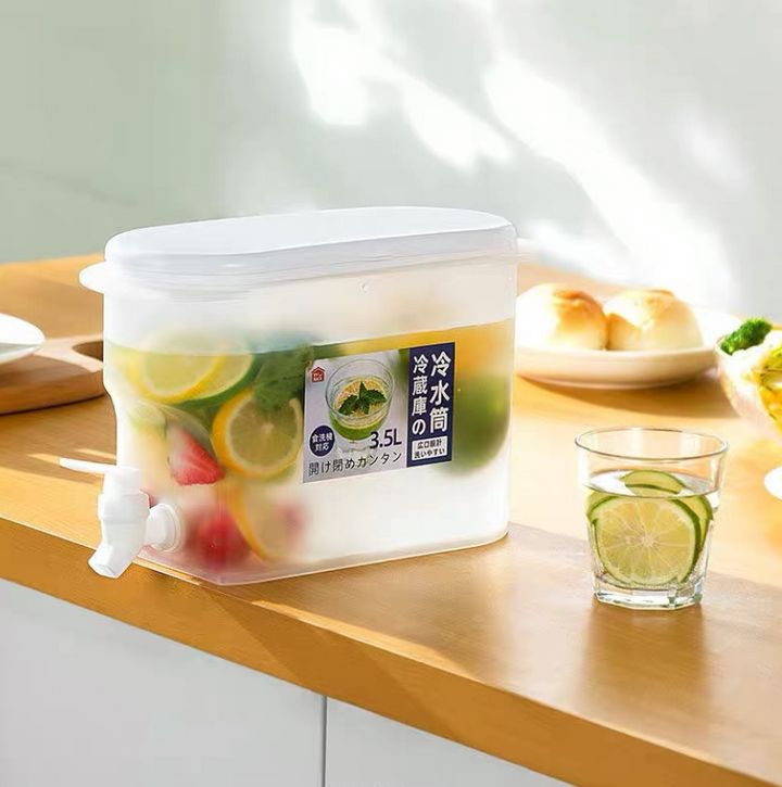 Bình đựng nước trái cây có vòi để tủ lạnh 3,5L (hàng VN)