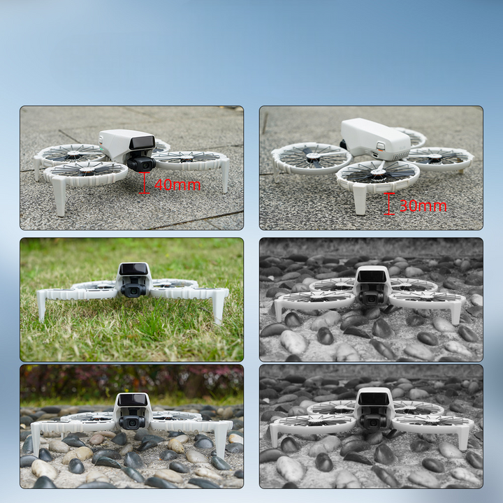 Vòng bảo vệ TPU tăng chiều cao chân đáp cho flycam DJI Flip