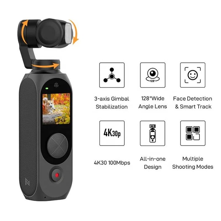 Máy quay cầm tay camera Fimi Palm 2 Pro