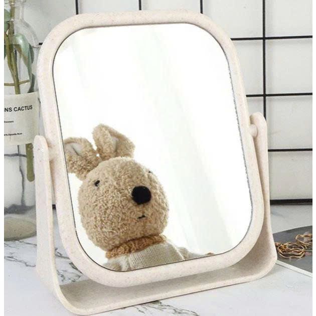 Gương trang điểm để bàn thiết kế chữ nhật tiện dụng