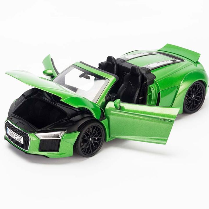 Mô hình Xe Audi R8 Spyder V10 Green 1:18