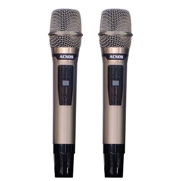 Loa di động xách tay Acnos CS551PLUS Mini Karaoke, 300W(RMS), mic nhôm, reverb, chống hú, nối 2 loa