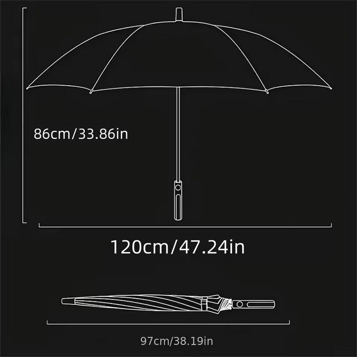 Dù che mưa nắng kích thước lớn chất liệu bền đẹp