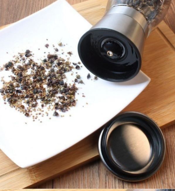 Dụng cụ đựng và xay tiêu bằng inox