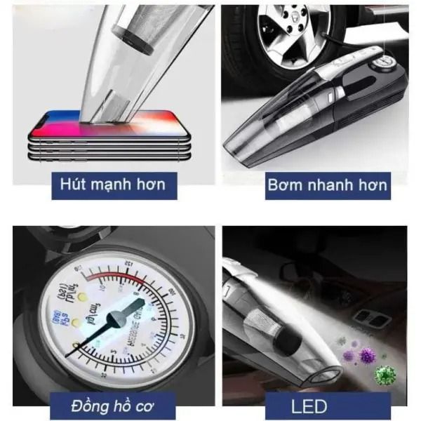 Máy hút bụi đa chức năng cho xe hơi Vacuum Cleaner