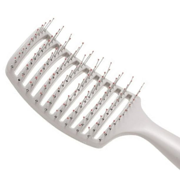 Lược Fasola ZF-168 sườn cong bán nguyệt gỡ rối, tạo kiểu phù hợp cho tóc dài, dây treo tiện lợi