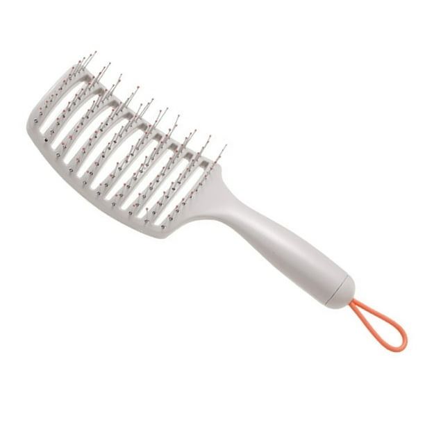 Lược Fasola ZF-168 sườn cong bán nguyệt gỡ rối, tạo kiểu phù hợp cho tóc dài, dây treo tiện lợi