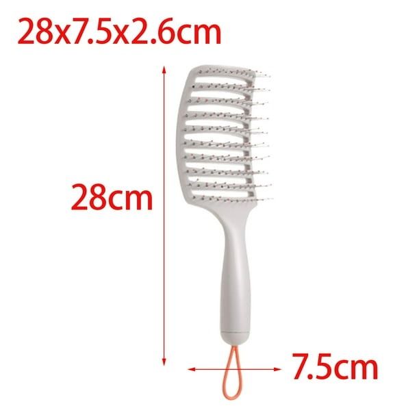 Lược Fasola ZF-168 sườn cong bán nguyệt gỡ rối, tạo kiểu phù hợp cho tóc dài, dây treo tiện lợi