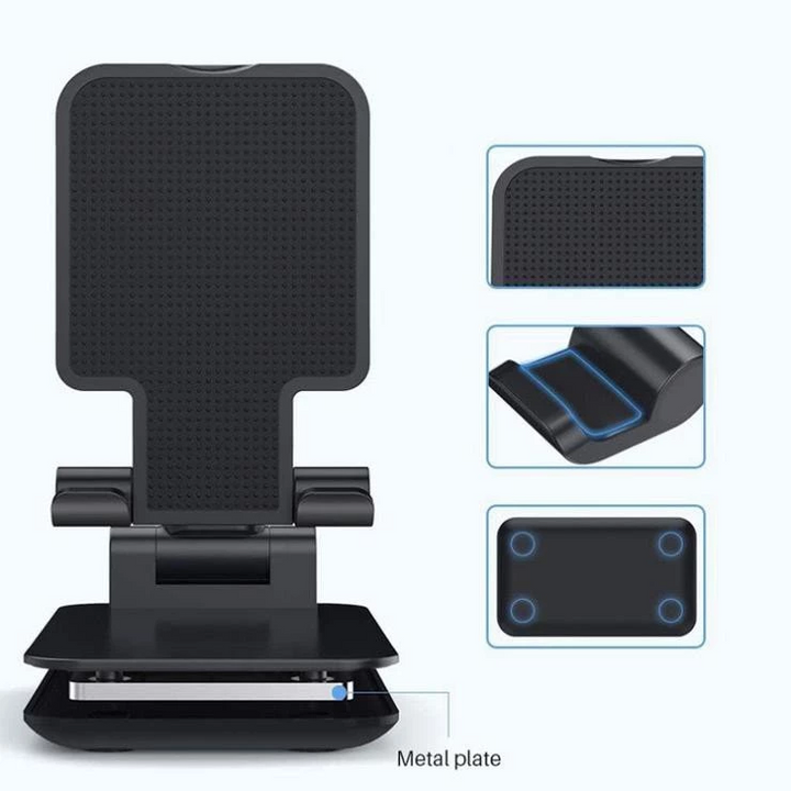Giá đỡ điện thoại iPad gấp gọn điều chỉnh góc nghiêng