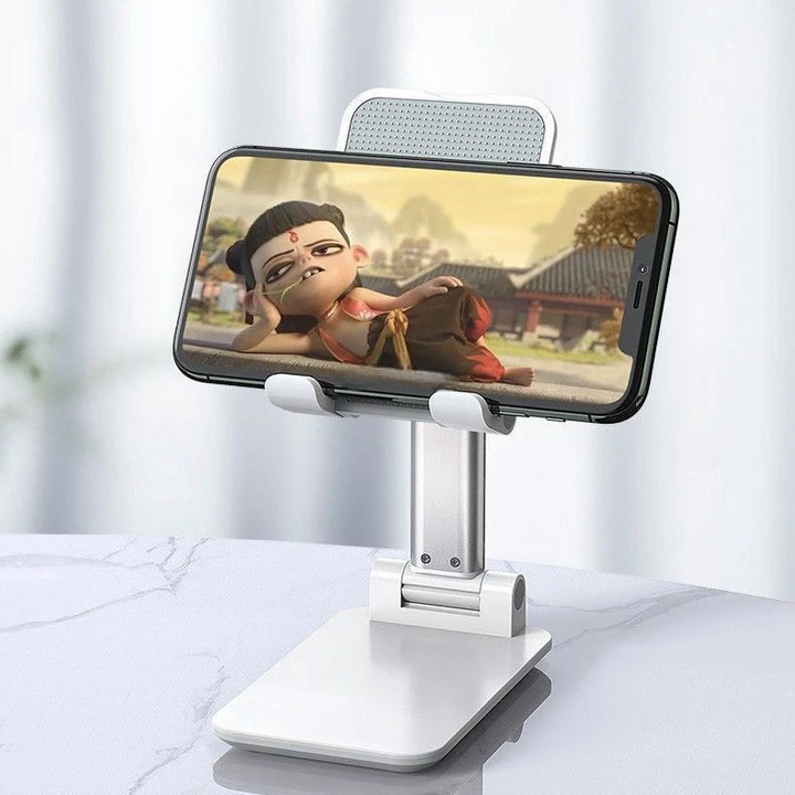 Giá đỡ điện thoại iPad gấp gọn điều chỉnh góc nghiêng
