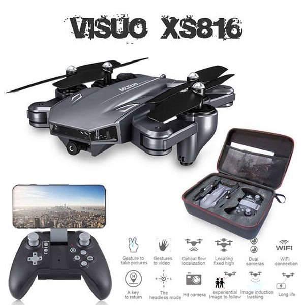 Video Flycam Visuo XS816 Chính hãng