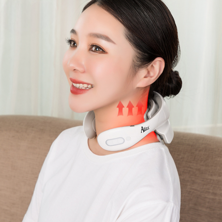 Máy massage cổ vai gáy xung điện 5 điểm rung ALIZZ AL-13605