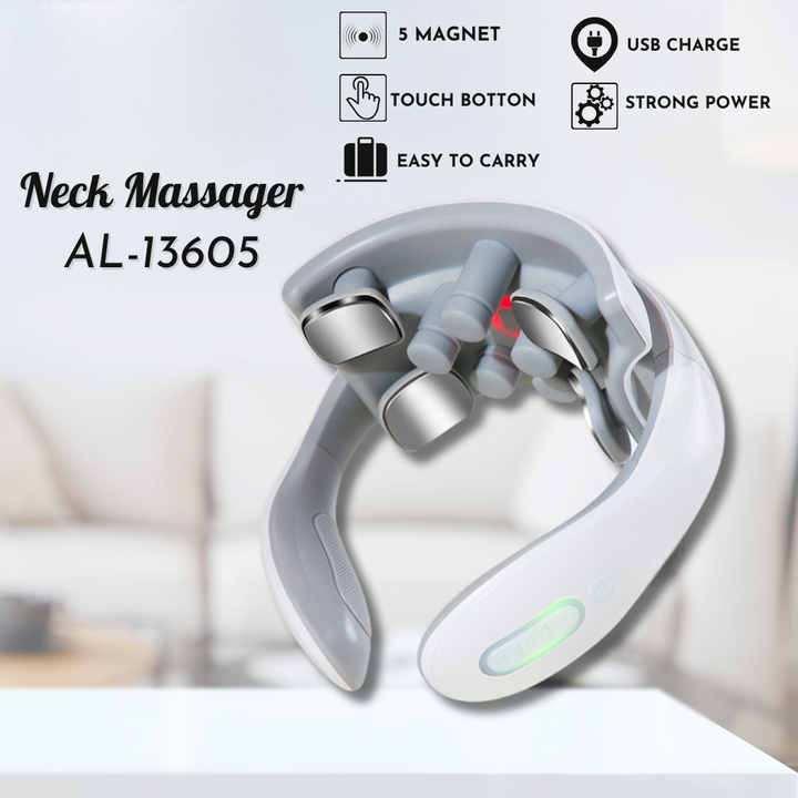 Máy massage cổ vai gáy xung điện 5 điểm rung ALIZZ AL-13605