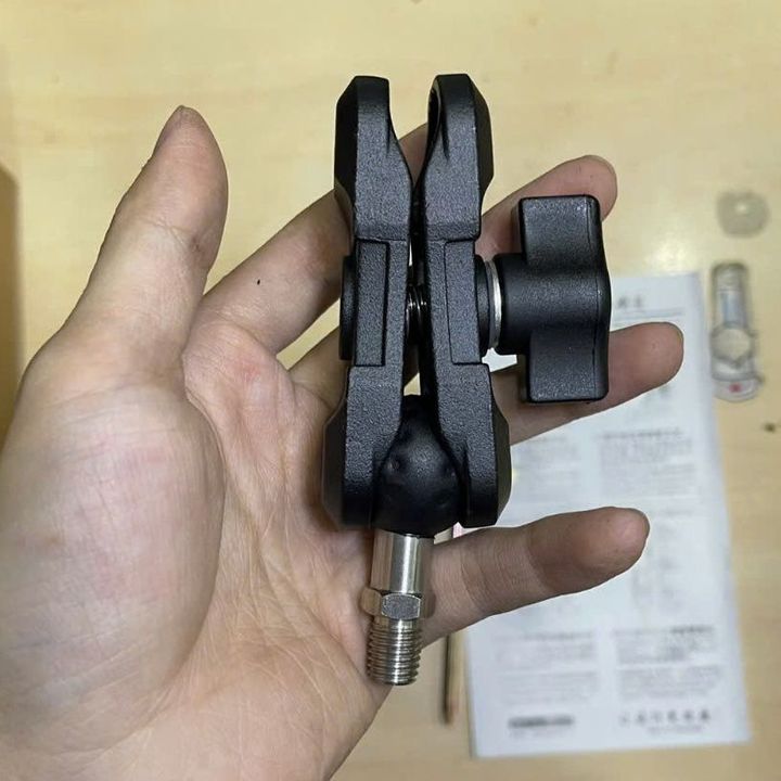 Giá đỡ điện thoại chống sốc JDR chân ốc vít khớp cầu đầu bi M10*1.25