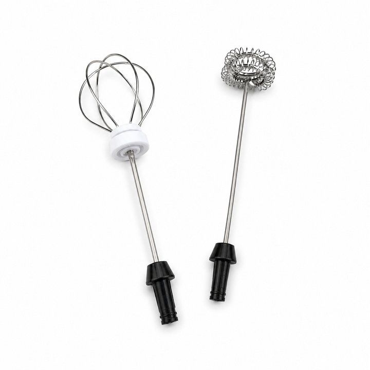 Máy Đánh Bọt Cà Phê, Đồ Uống, Trứng Kích Thước Mini Wisk Dùng Pin Sạc