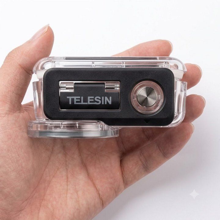 Vỏ Ốp Chống Nước Bảo Vệ TELESIN Cho Camera DJI Osmo Nano