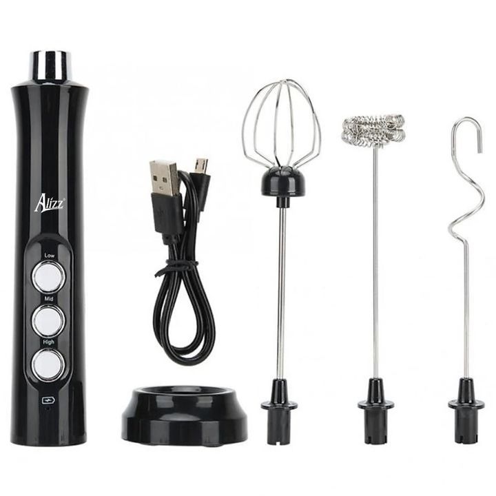 Máy tạo bọt & đánh trứng 3 đầu thay đa năng ALIZZ AL-14495