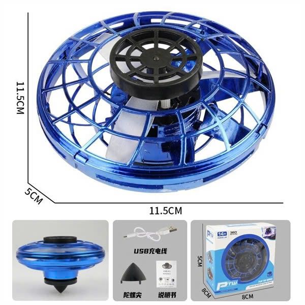 Đồ chơi con quay ma thuật Fidget Spinner Hình đĩa bay UFO