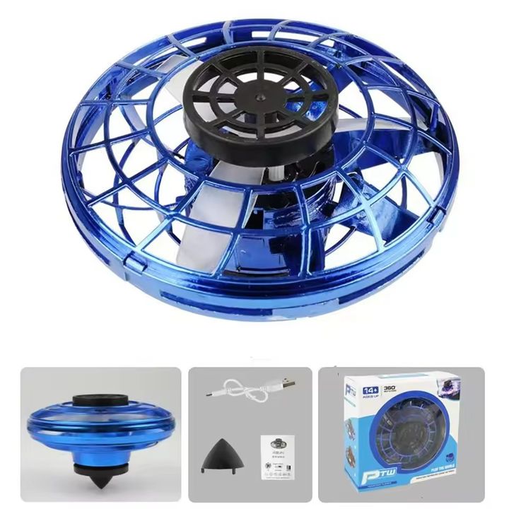Đồ chơi con quay ma thuật Fidget Spinner Hình đĩa bay UFO