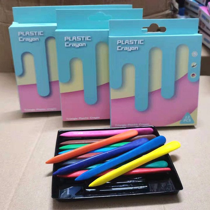 Combo bộ 24 bút màu sáp cho bé tập vẽ