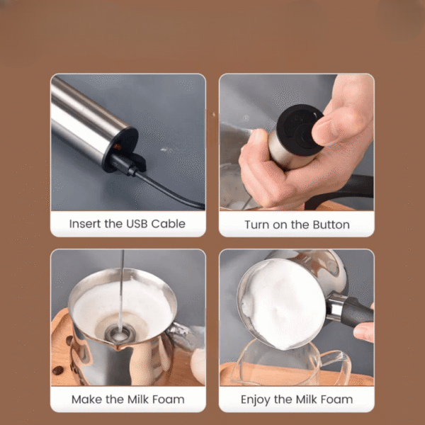 Máy tạo bọt sữa & đánh trứng 3 đầu đa năng ALIZZ AL-13578