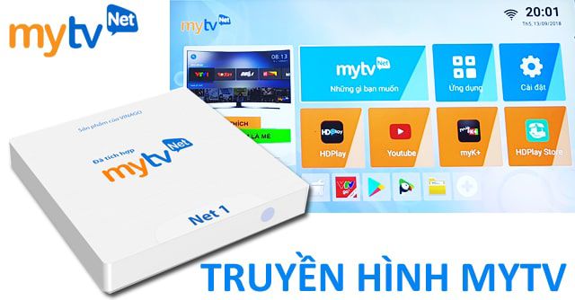 TV Box MYTV NET Chính hãng - Net 1 Phiên bản 2GB ram Model 2019