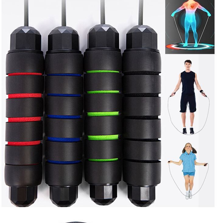 Dây Nhảy Tập Thể Dục Thể Thao Giảm Cân Lõi Thép Cao Cấp, Tập Luyện Thể Dục