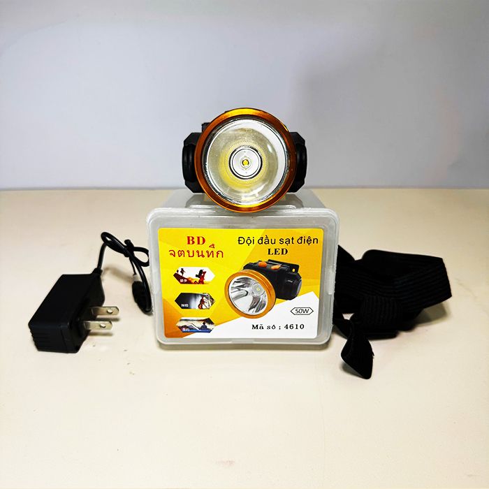 Đèn pin đội đầu công suất 30W LED SRT007/ BD201/4610 (Vàng hoặc Trắng)