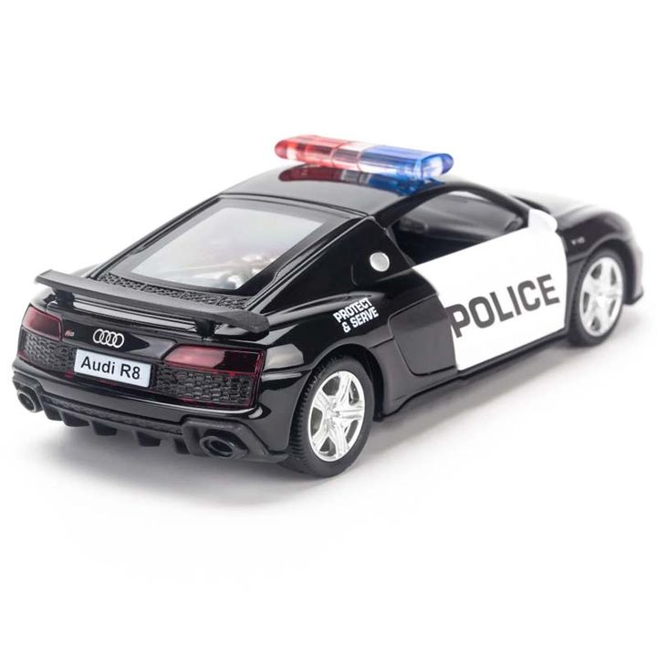 Mô hình Xe Audi R8 Coupe Police 1:36