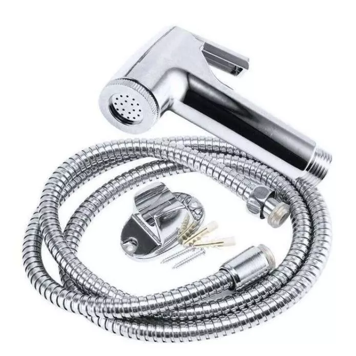 Bộ vòi xịt vệ sinh bồn cầu kèm dây tiện dụng