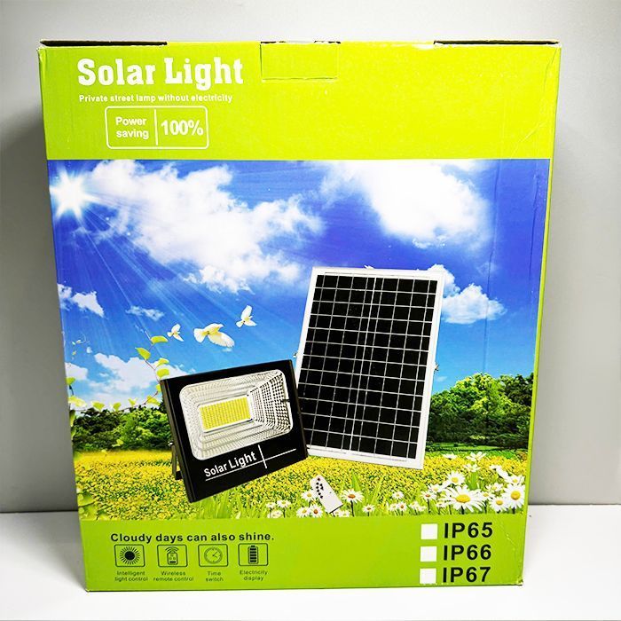 Đèn Pha Năng Lượng Mặt Trời 306 chip LED Ilike 60W