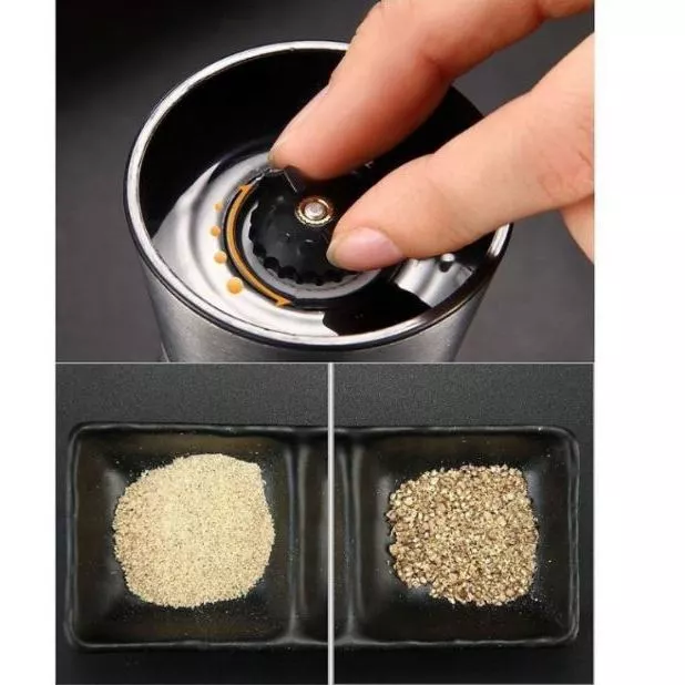 Dụng cụ xay tiêu inox nhỏ gọn tiện dùng