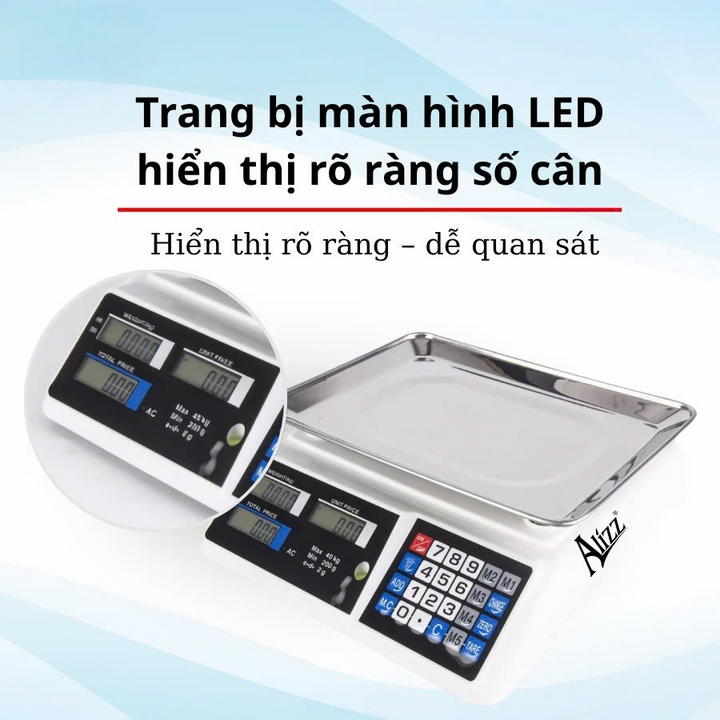 Cân điện tử bán hàng đa năng 40kg SKN-14897