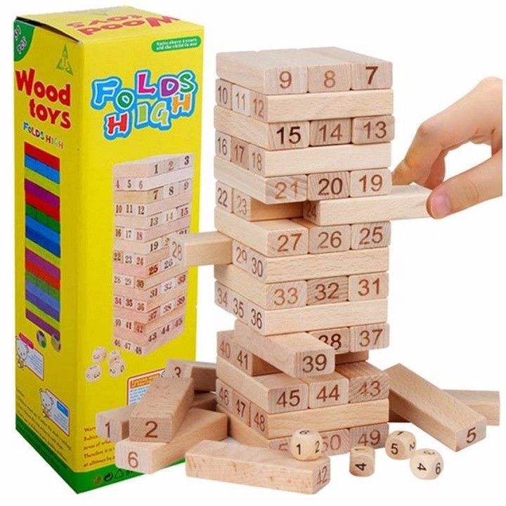 Bộ trò chơi rút gỗ WOOD TOYS( loại lớn)