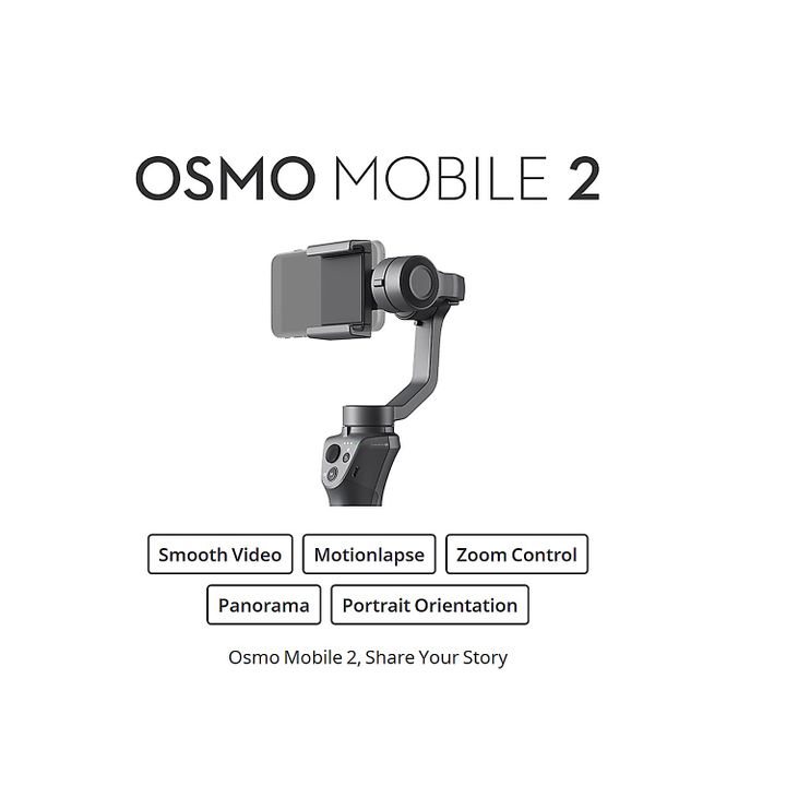 Hình ảnh Gimbal chống rung mobile Osmo 2