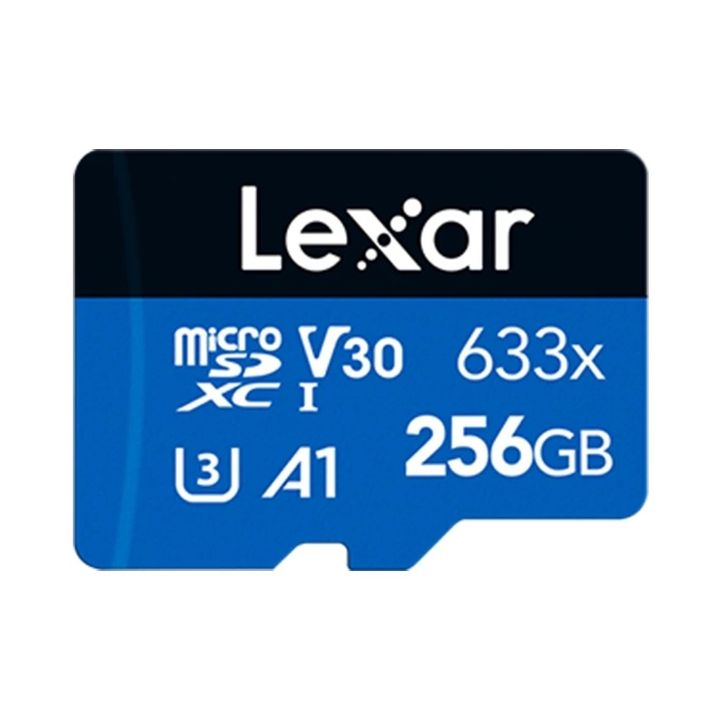 Thẻ MicroSD Lexar 256GB chuẩn UHS-I 633x - tốc độ 45MB/s